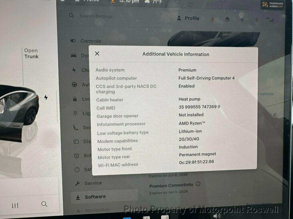 used 2025 Tesla Model 3 car, priced at $45,999