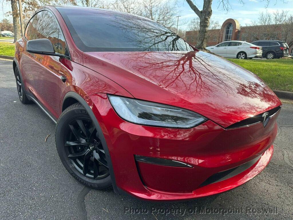 used 2025 Tesla Model X car, priced at $84,500