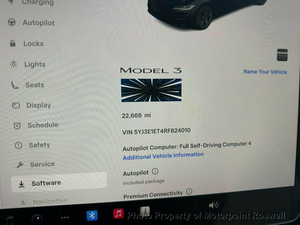 used 2024 Tesla Model 3 car, priced at $40,786