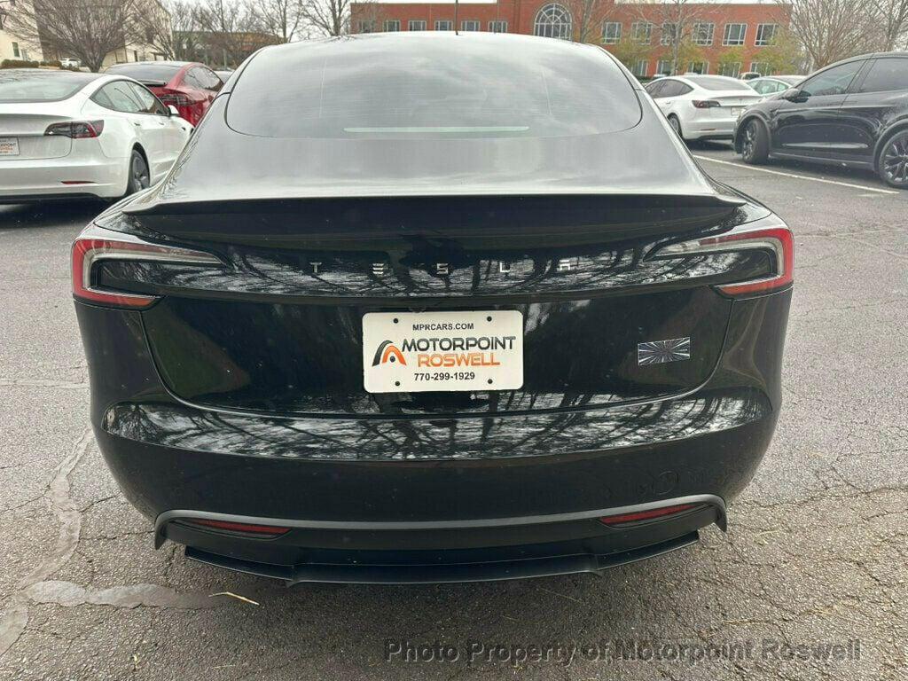 used 2024 Tesla Model 3 car, priced at $40,786