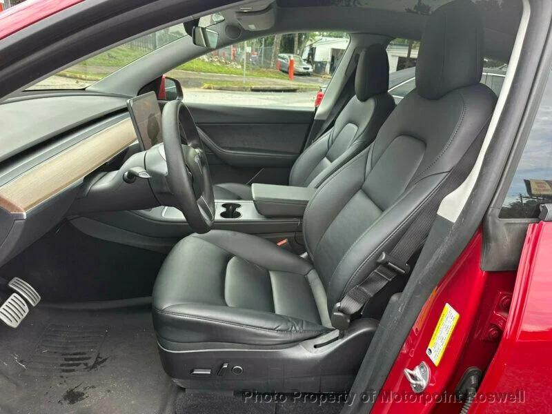 used 2022 Tesla Model Y car, priced at $27,786