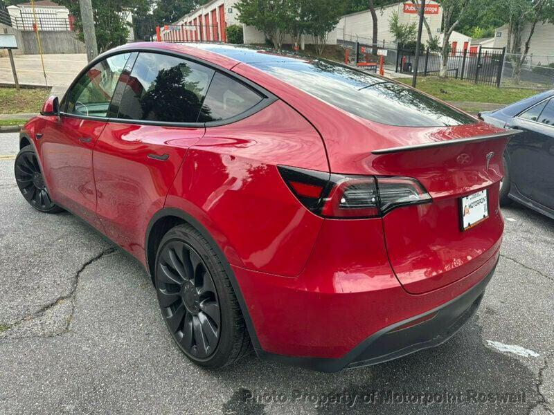 used 2022 Tesla Model Y car, priced at $27,786