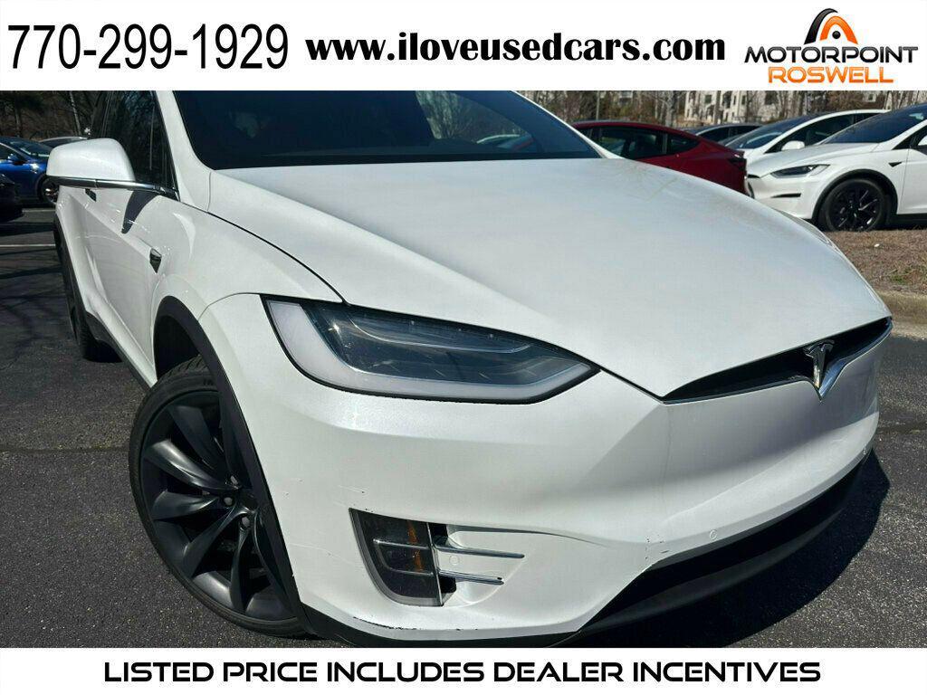 used 2019 Tesla Model X car, priced at $26,250