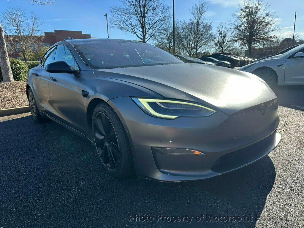 used 2022 Tesla Model S car, priced at $33,786