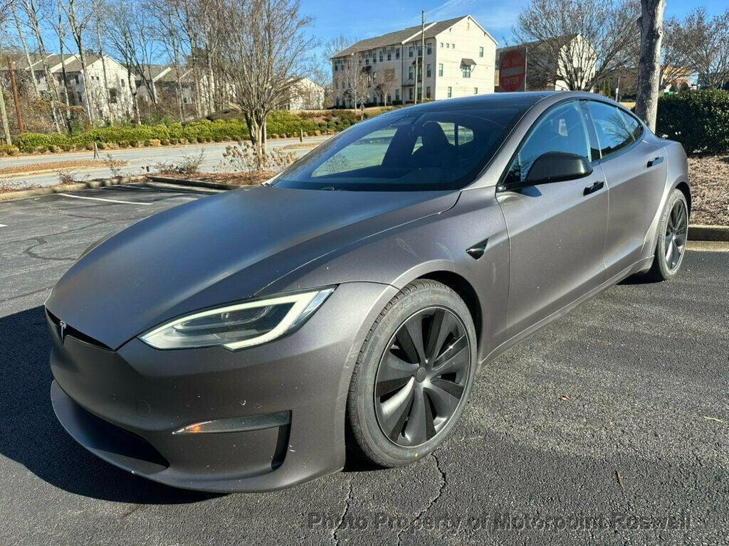 used 2022 Tesla Model S car, priced at $33,499