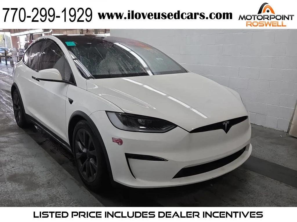 used 2024 Tesla Model X car, priced at $63,786