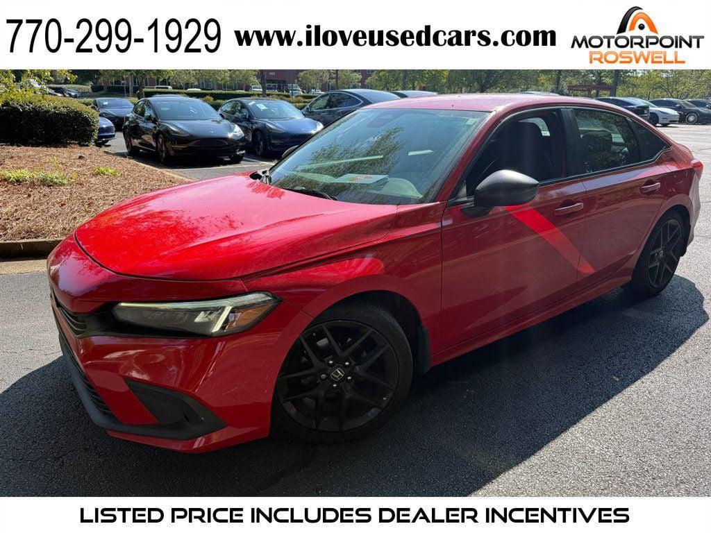 used 2022 Honda Civic car, priced at $15,999