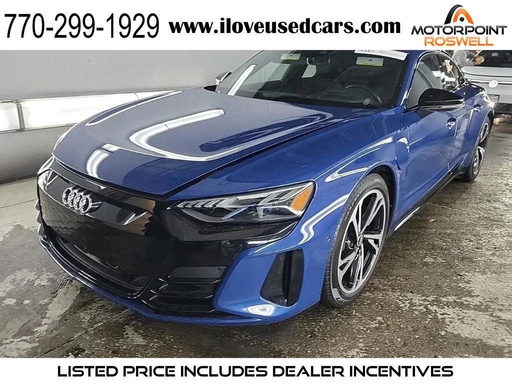 used 2022 Audi e-tron GT car, priced at $48,786