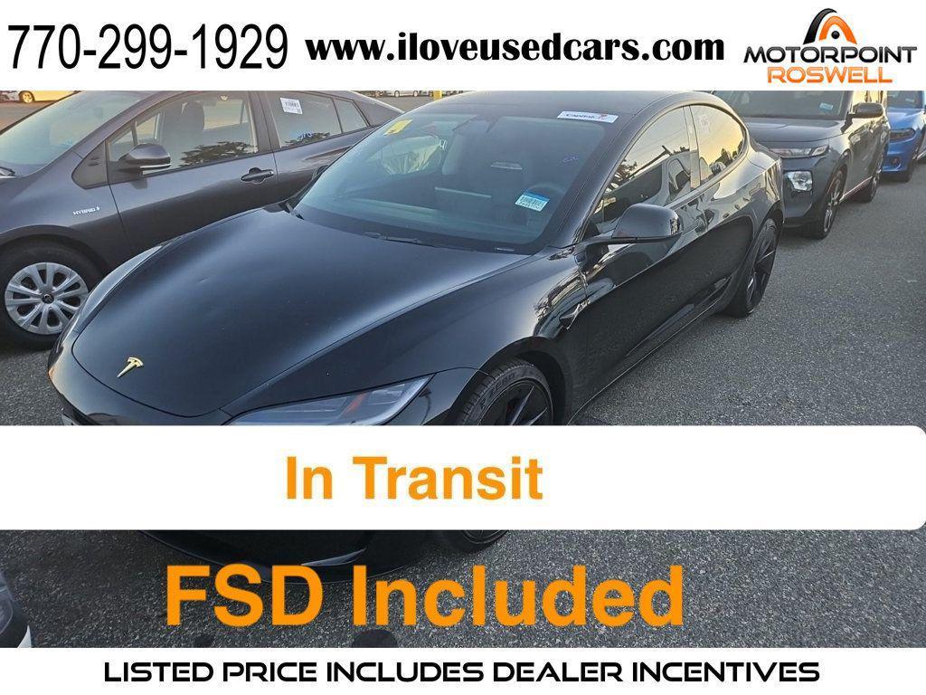 used 2024 Tesla Model 3 car, priced at $48,999