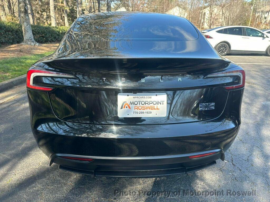 used 2024 Tesla Model 3 car, priced at $46,999