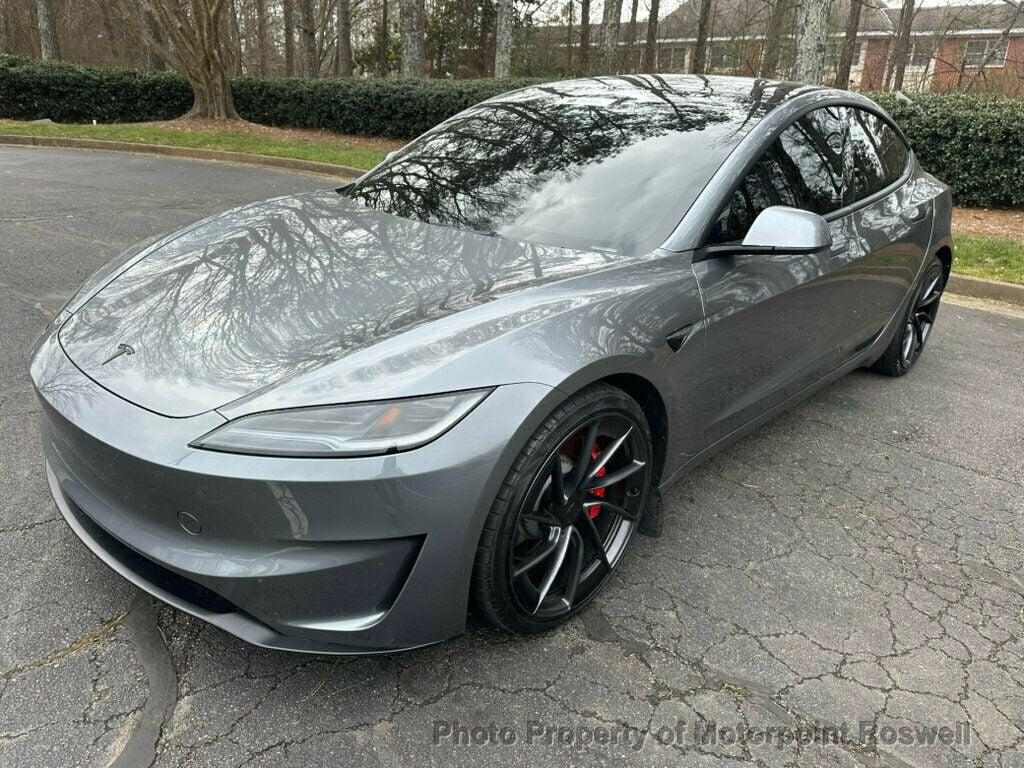 used 2024 Tesla Model 3 car, priced at $41,500