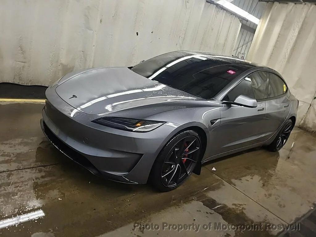 used 2024 Tesla Model 3 car, priced at $41,500