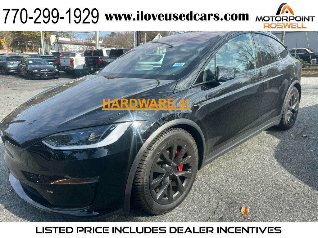 used 2023 Tesla Model X car, priced at $58,999