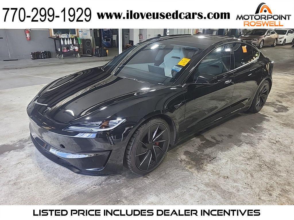 used 2024 Tesla Model 3 car, priced at $41,999