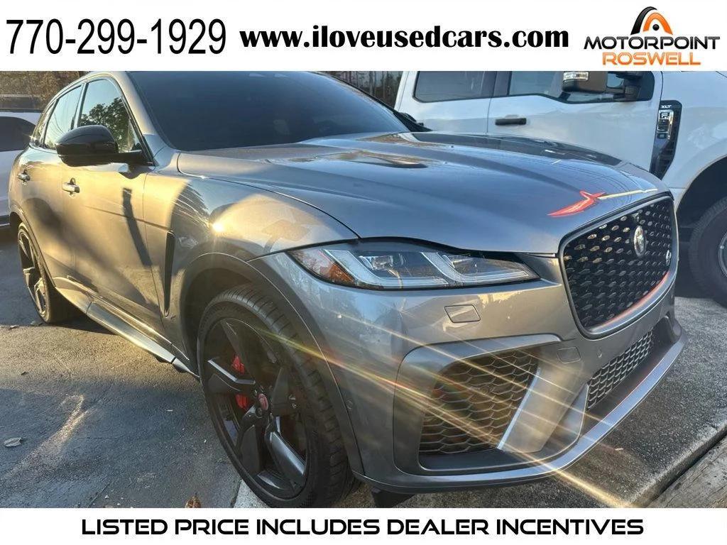 used 2022 Jaguar F-PACE car, priced at $59,786