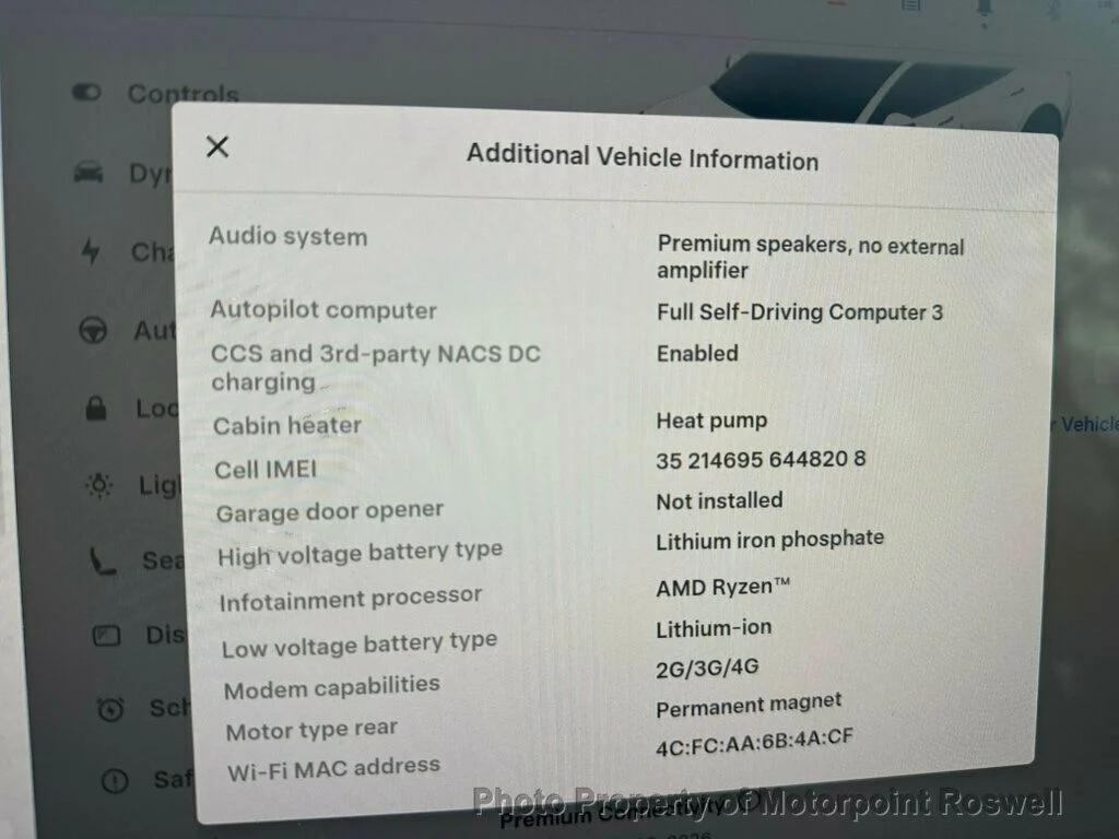 used 2023 Tesla Model 3 car, priced at $23,399