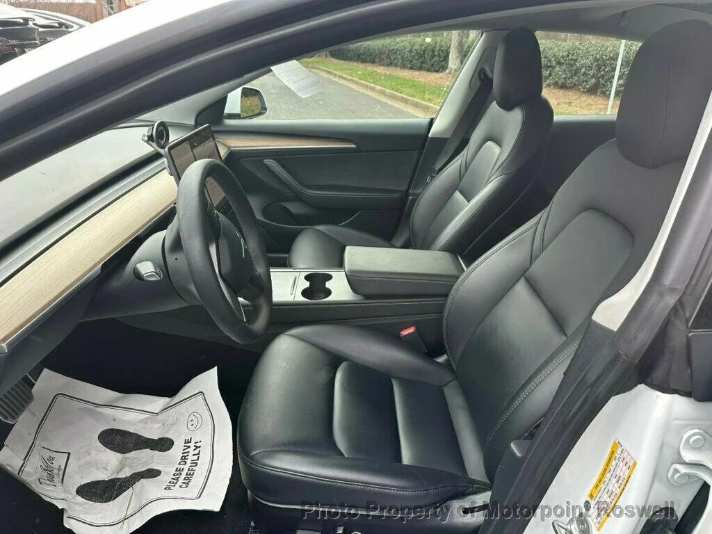 used 2023 Tesla Model 3 car, priced at $23,399