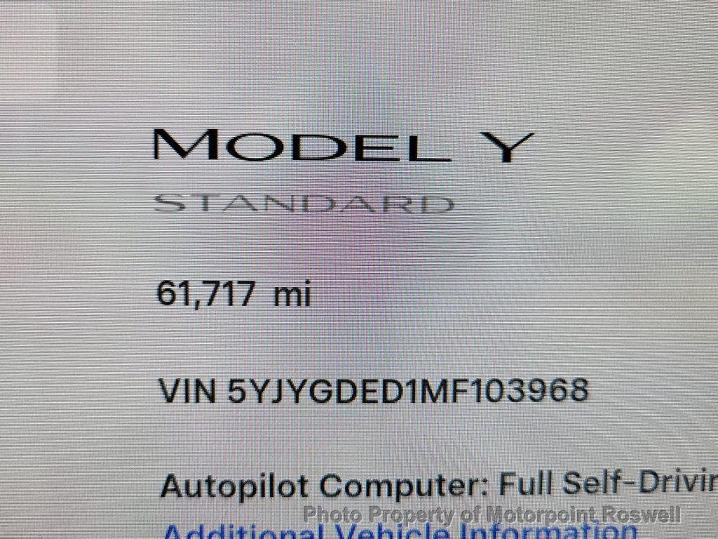 used 2021 Tesla Model Y car, priced at $24,786