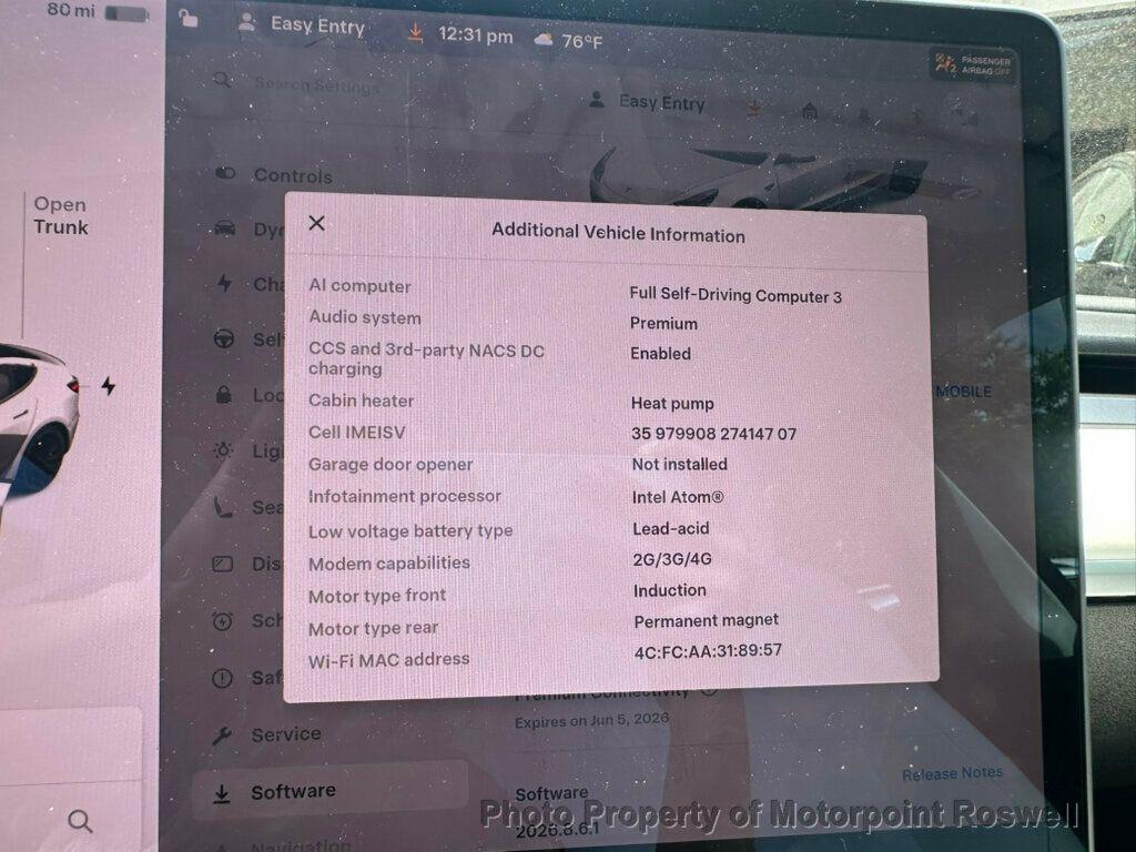 used 2022 Tesla Model 3 car, priced at $28,786