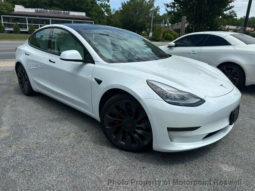 used 2022 Tesla Model 3 car, priced at $28,786