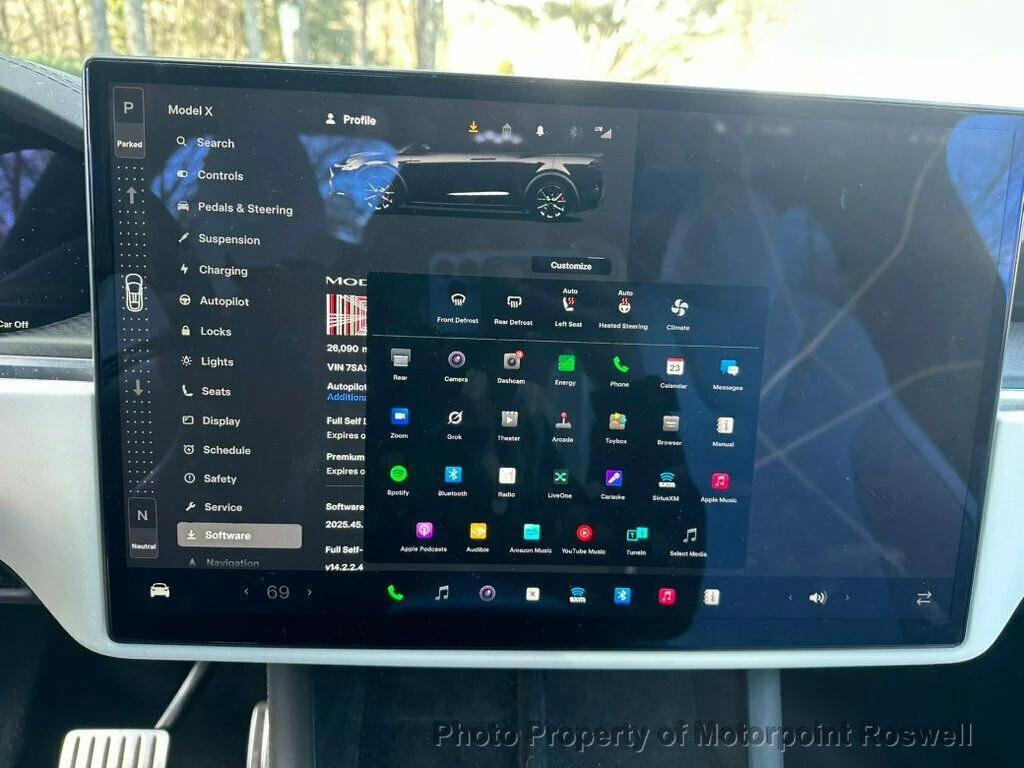 used 2024 Tesla Model X car, priced at $84,500