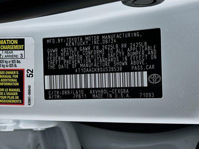 used 2025 Toyota Camry car, priced at $29,487