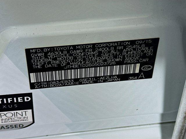 used 2016 Lexus IS 350 car, priced at $25,987