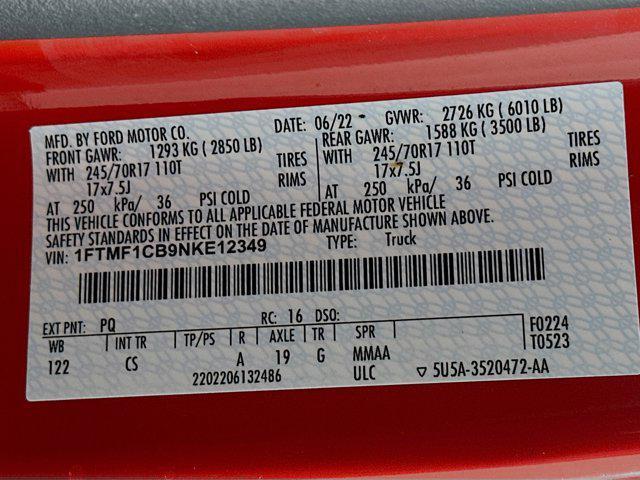 used 2022 Ford F-150 car, priced at $20,996