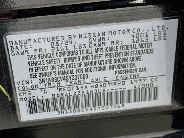 used 2025 Nissan Sentra car, priced at $16,987