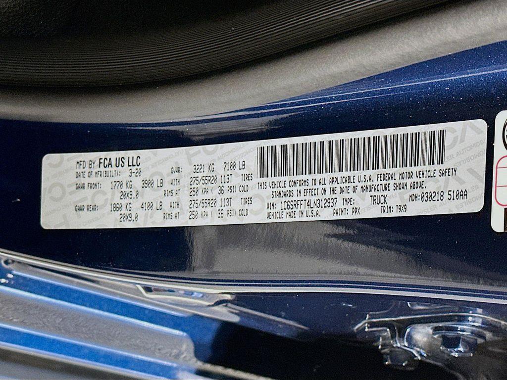 used 2020 Ram 1500 car, priced at $31,996
