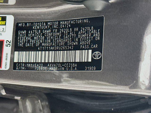 used 2024 Toyota Camry car, priced at $26,787