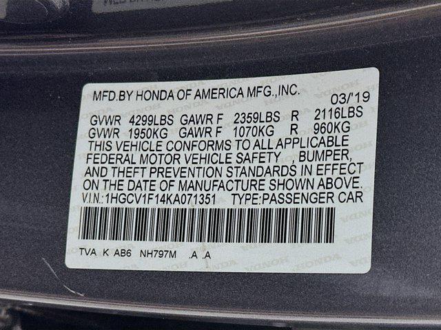 used 2019 Honda Accord car, priced at $18,987