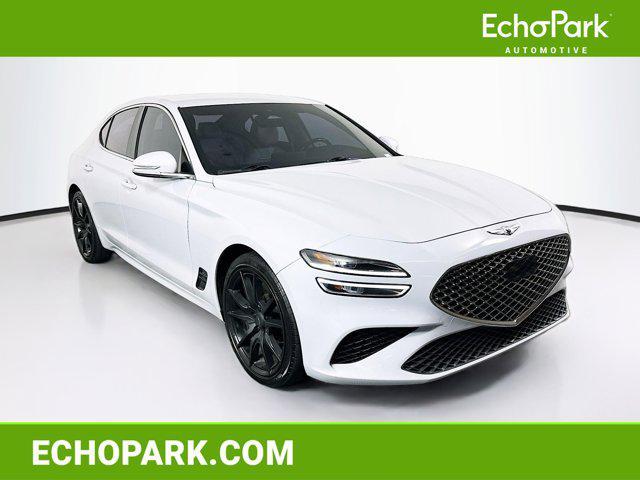 used 2022 Genesis G70 car, priced at $24,987