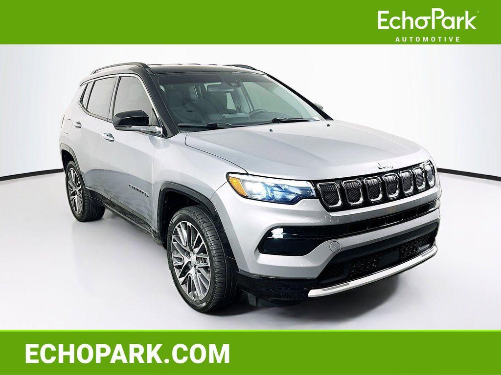 used 2022 Jeep Compass car, priced at $20,987