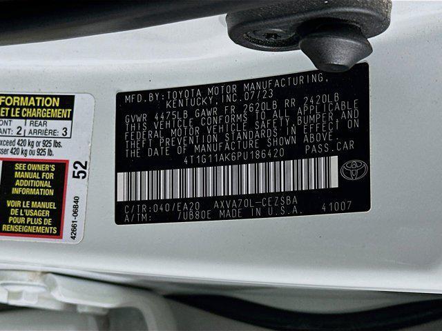 used 2023 Toyota Camry car, priced at $23,797