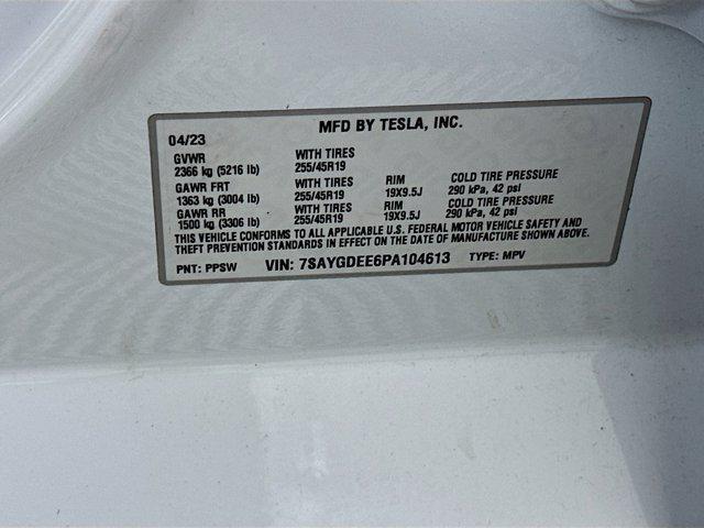 used 2023 Tesla Model Y car, priced at $33,987