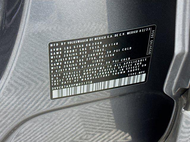 used 2023 Volkswagen Tiguan car, priced at $21,987