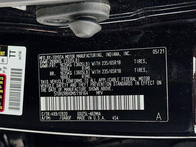 used 2021 Toyota Highlander car, priced at $27,997