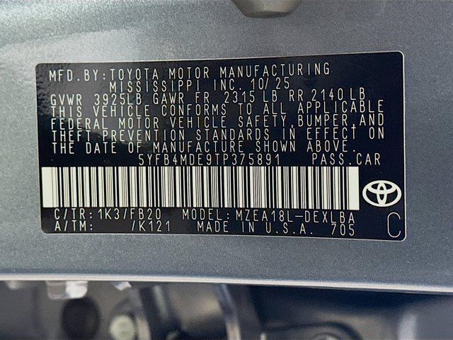 used 2026 Toyota Corolla car, priced at $21,987