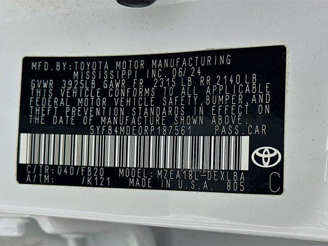 used 2024 Toyota Corolla car, priced at $18,787