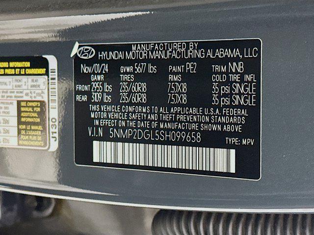 used 2025 Hyundai Santa Fe car, priced at $28,496