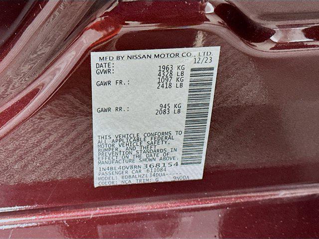 used 2024 Nissan Altima car, priced at $17,996