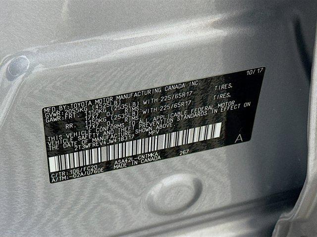 used 2018 Toyota RAV4 car, priced at $20,496