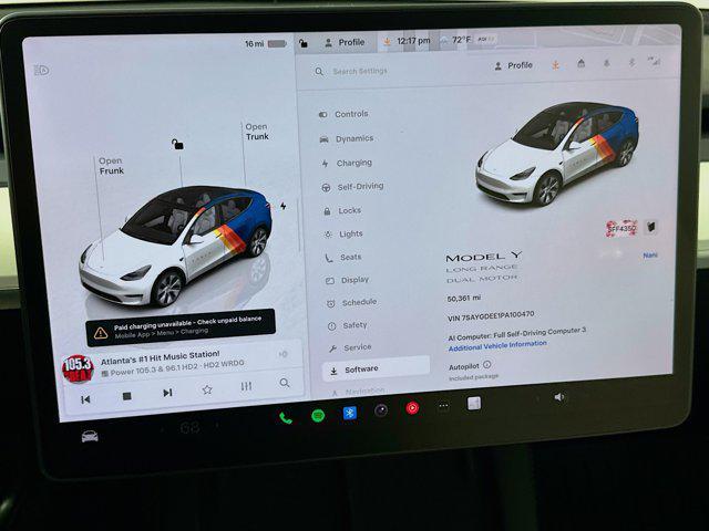 used 2023 Tesla Model Y car, priced at $29,987
