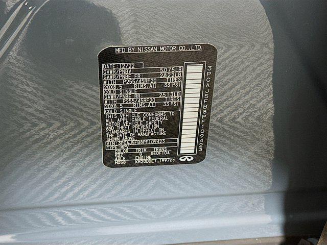 used 2023 INFINITI QX50 car, priced at $32,487