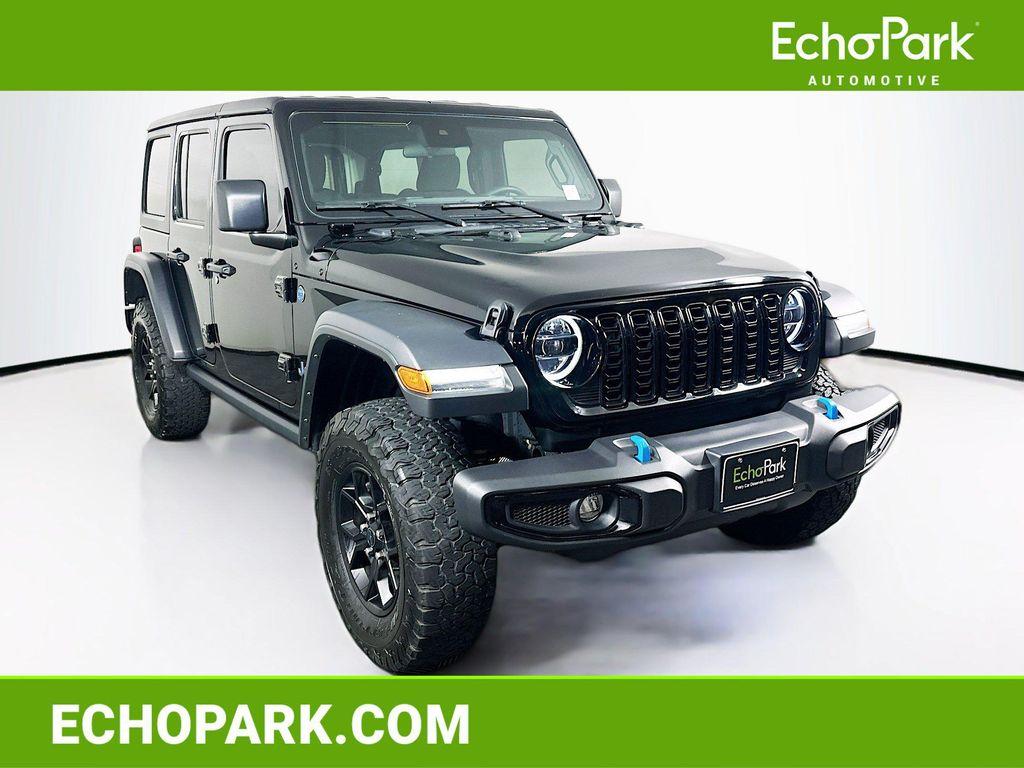 used 2024 Jeep Wrangler 4xe car, priced at $27,396