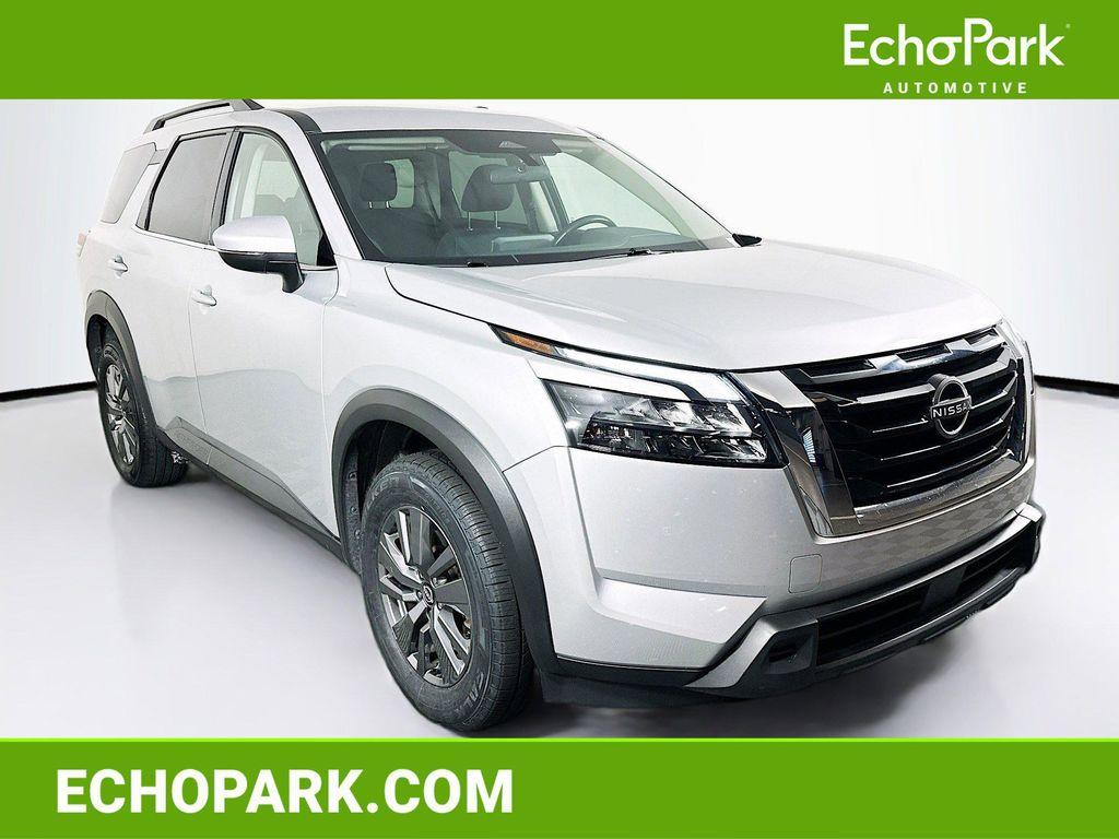 used 2025 Nissan Pathfinder car, priced at $30,396