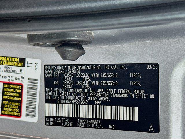 used 2023 Toyota Highlander car, priced at $28,197