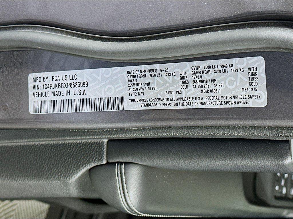 used 2023 Jeep Grand Cherokee L car, priced at $33,396