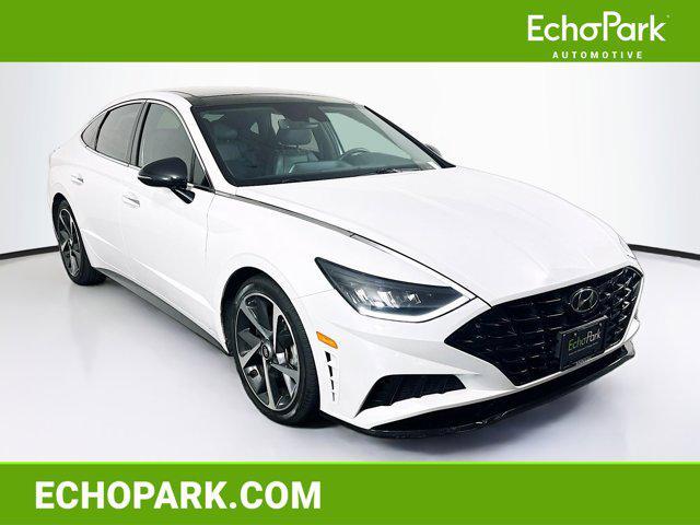 used 2022 Hyundai Sonata car, priced at $18,897